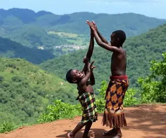 Capoeira Angola para crianças na Serra do Cipó 2026
