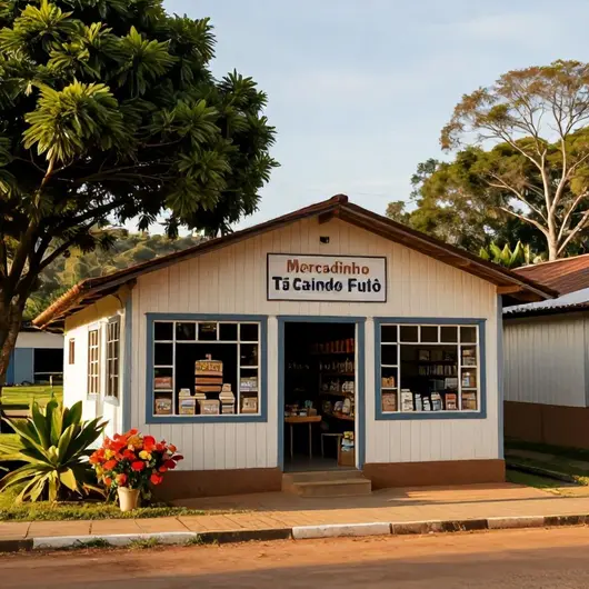 Mercadinho Tá Caindo Fulô: Um Charme do Comércio Local